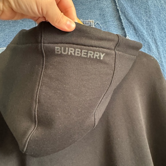 Burberry Black and White Graphic hoodie - Picture 11 of 13